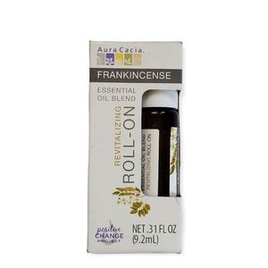 Aura Cacia Roll-On Essential Oil Blend, Frankincense, 0.31 Ounce